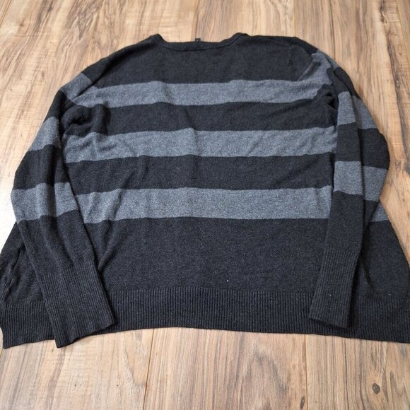 Eileen Fisher black Gray Button Down Sweater Small - Picture 2 of 4